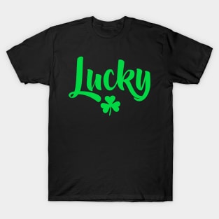 Lucky Irish Shamrock St Patricks Day T-Shirt